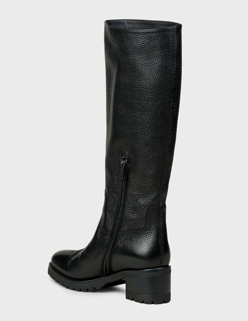 женские черные Сапоги Santoni Sant-WSDY57563SMOCNGDN01-black - фото-2