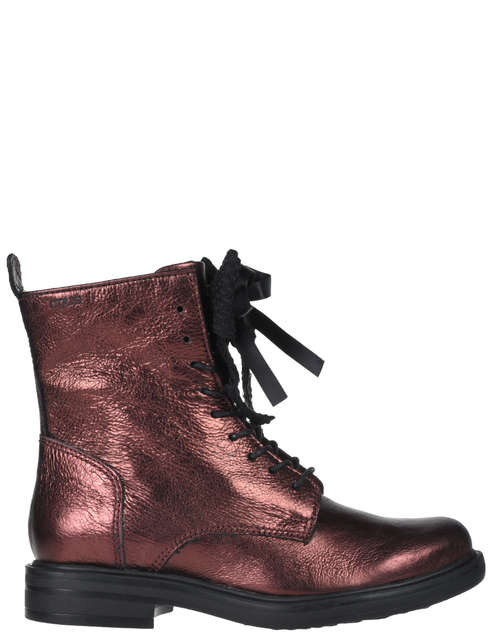 женские бордовые кожаные Ботинки MJUS 544664_bordo - фото-5