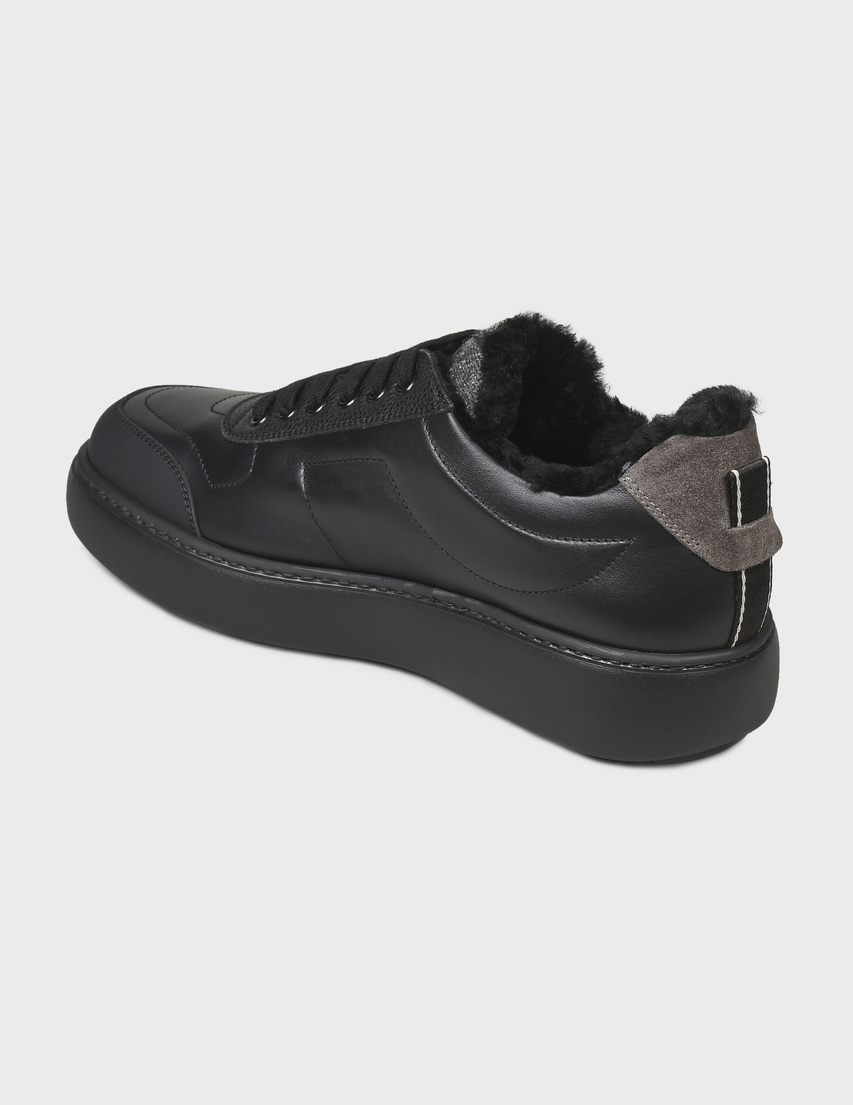 мужские черные Кеды Camerlengo M16146CAPRI703-nero_black - фото-2