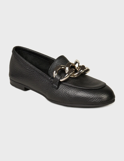 черные Лоферы Casadei AGR-158_black