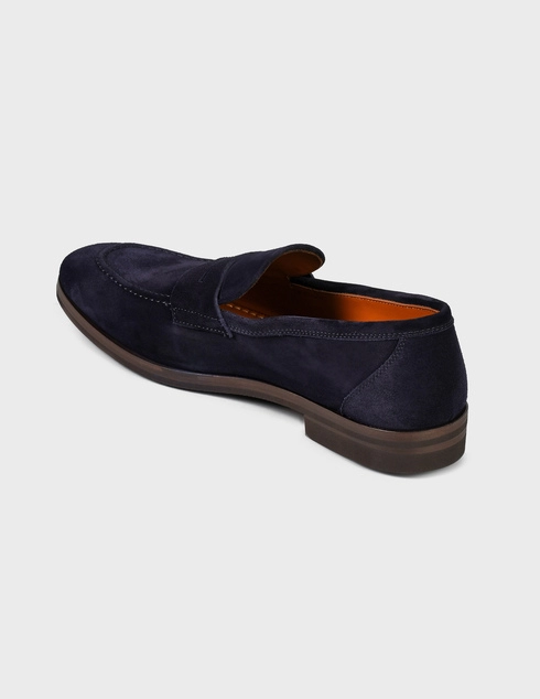 мужские синие Лоферы Henderson Baracco 721-blue - фото-2