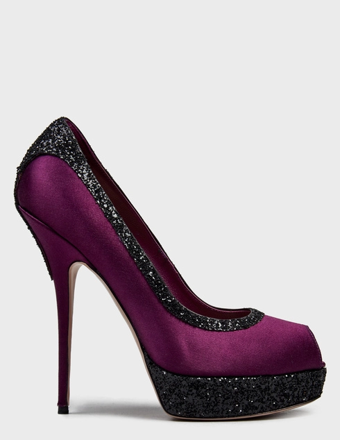 женские фиолетовые текстильные Туфли Sebastian 5403-raam+glne_purple - фото-5