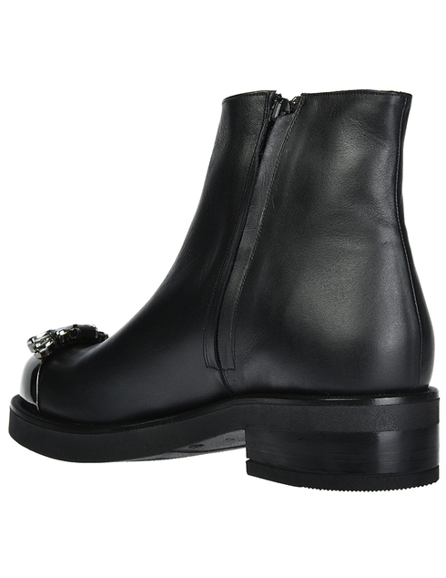 женские черные Ботинки Albano 8136-black - фото-2