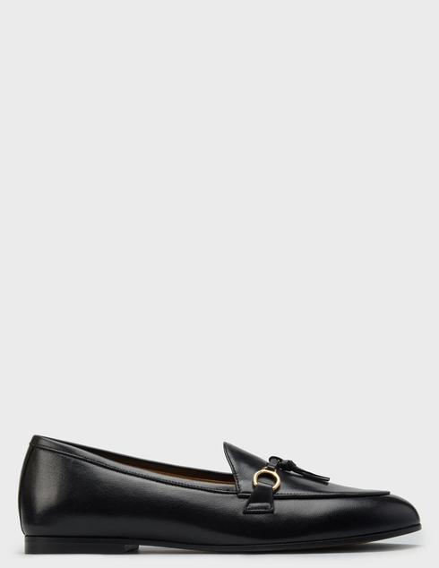 женские черные кожаные Лоферы Henderson Baracco rosa-p50_black - фото-5