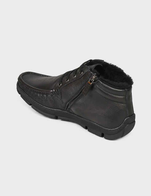 мужские черные Ботинки Cesare Casadei 17705-М-black - фото-2