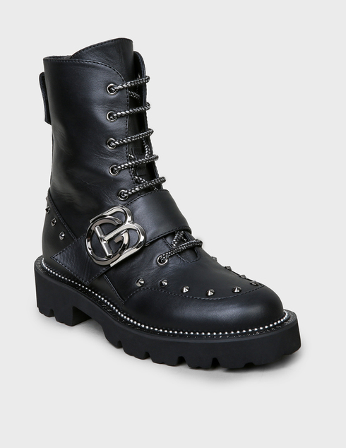 черные Ботинки Baldinini 103117-black