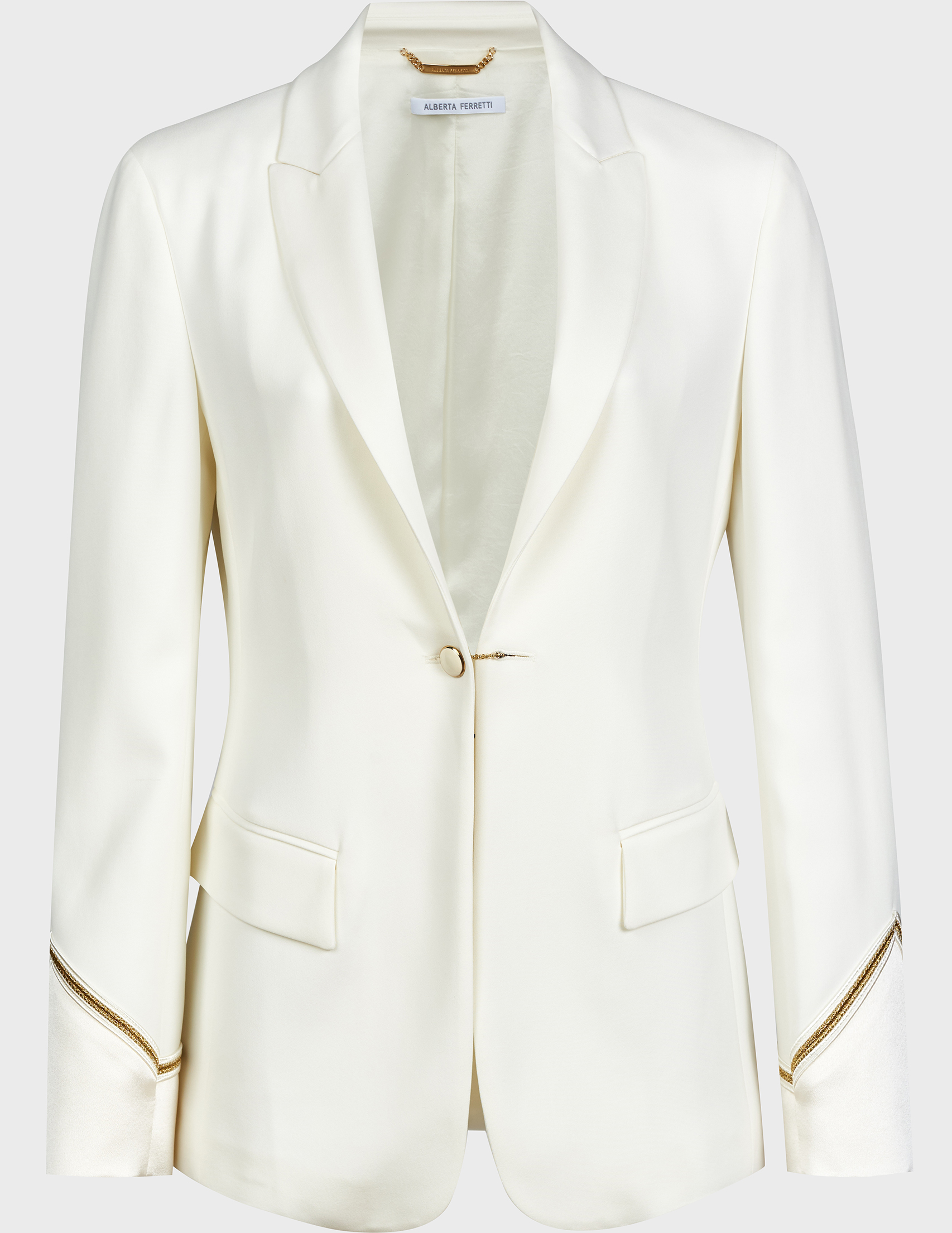 Пиджак белого цвета