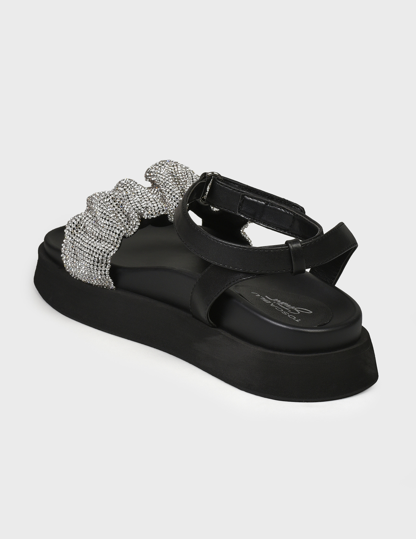 женские черные Сандалии Tosca Blu SS2258S522_black - фото-2
