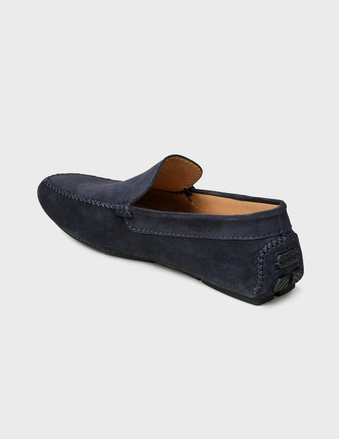 мужские синие Мокасины Brioni Br-QYPL0L-P8712-4200-blue - фото-2