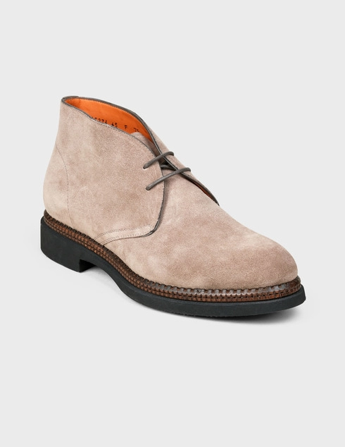 бежевые Ботинки Santoni MGCO16374JZ5EVOIM45-beige