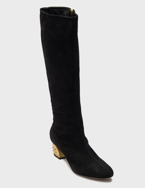 черные Сапоги Casadei 4742_black