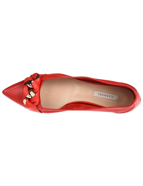 красные женские Балетки Casadei 1A091K0101Y266736 14562 грн