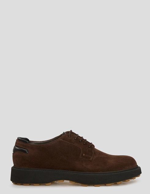 мужские коричневые замшевые Дерби Fabi FU1216B-56068_brown - фото-5