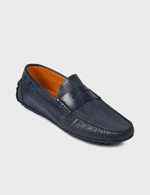 синие Мокасины Dino Bigioni DB-9887-blue