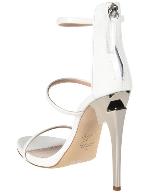 женские белые Босоножки Giuseppe Zanotti 900023002_white - фото-2