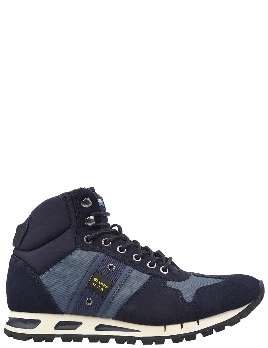 Мужские кроссовки Blauer 08FMUSTANG02-WAX-NVY_blue