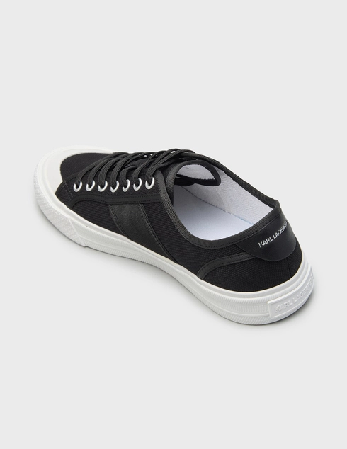 мужские черные Кеды Karl Lagerfeld 855015-562478 990_black - фото-2