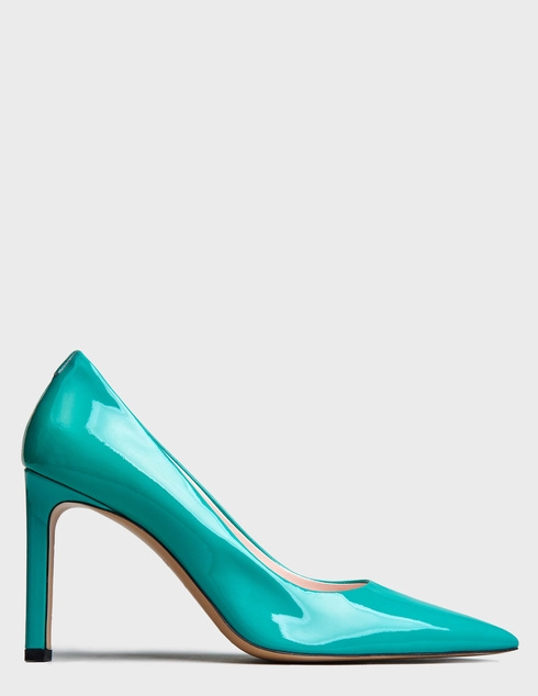 женские бирюзовые лакированные Туфли Boss JANET70MINT_turquoise - фото-5