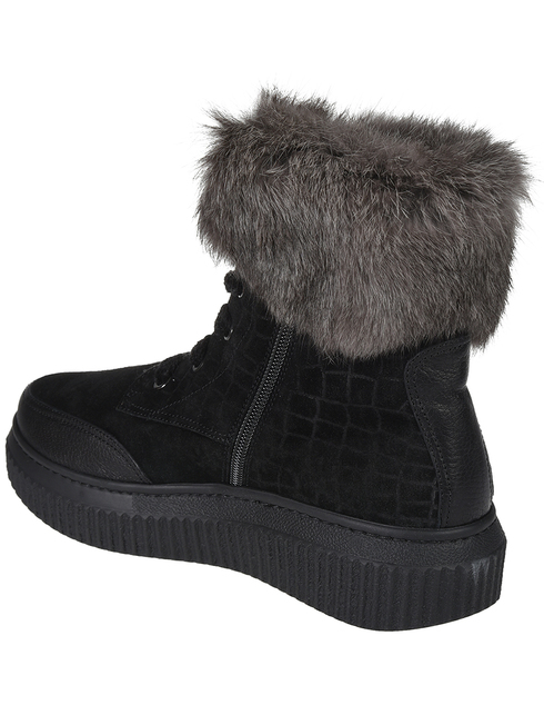женские черные Ботинки Marzetti 80941-cocco-fox_black - фото-2