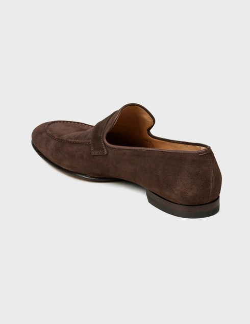 мужские коричневые Лоферы Brioni Br-QFCT0L-P8712-2000-brown - фото-2