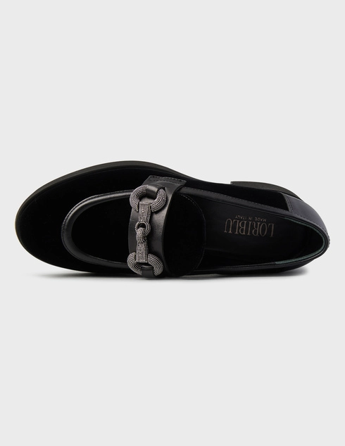 черные женские Лоферы Loriblu 5A6LSNER_black 13429 грн