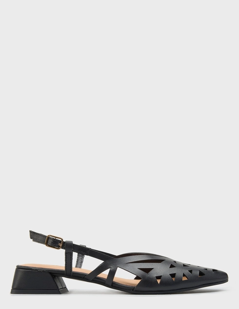 женские черные кожаные Босоножки Gioseppo 79209_black - фото-5