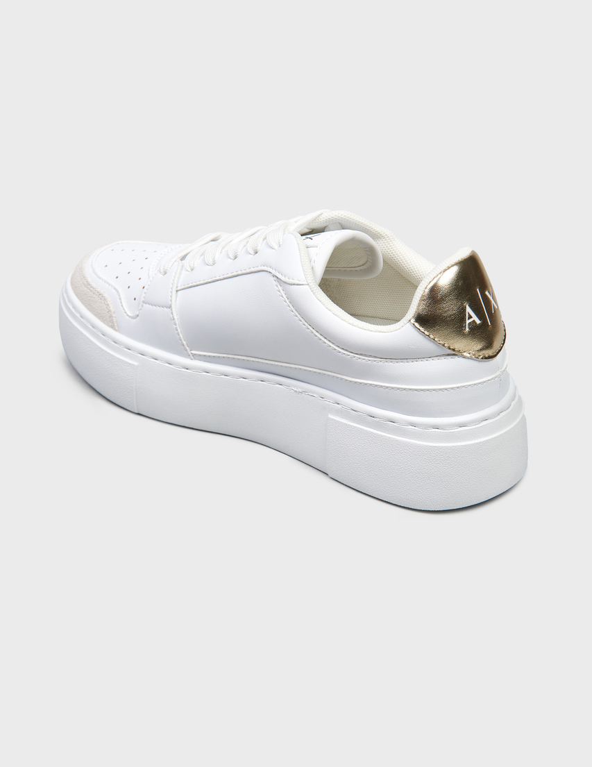 женские белые Кеды Armani Exchange XDX157-XV838-K702_white - фото-2