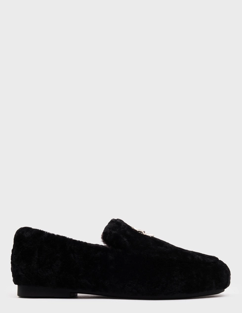 женские черные меховые Лоферы Helena Soretti sofi-2705-101_black - фото-5