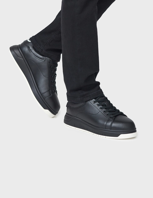черные Кроссовки Emporio Armani AGR-X4X264XM985-A083