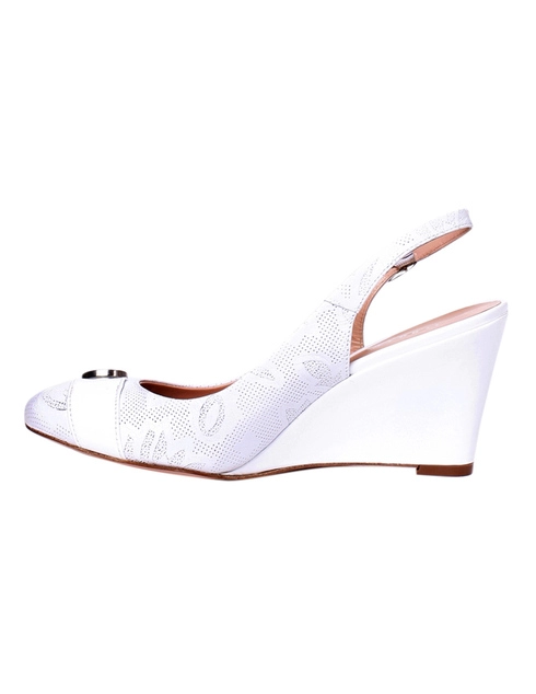 женские белые Босоножки Lorena Paggi 21712 - фото-2