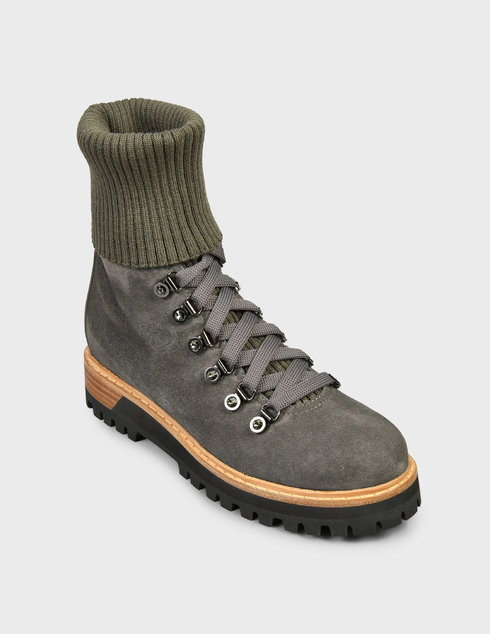 серые Ботинки Le Silla 7506-gray