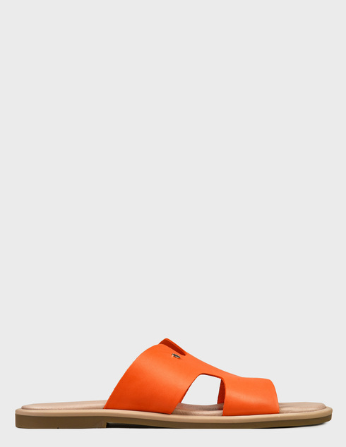 женские оранжевые кожаные Шлепанцы Roberto Serpentini RSSCSBSW02381PEO_orange - фото-5