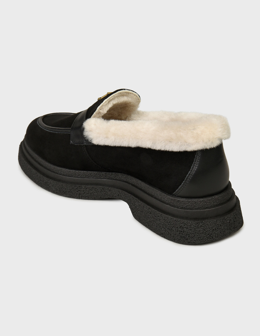 женские черные Лоферы Helena Soretti AGR-MARAC-2406_black - фото-2