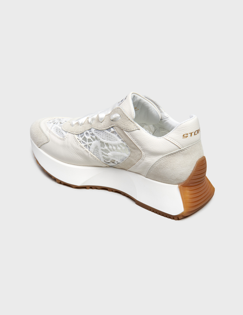 женские белые Кроссовки Stokton AGR-URBAN-D_white - фото-2
