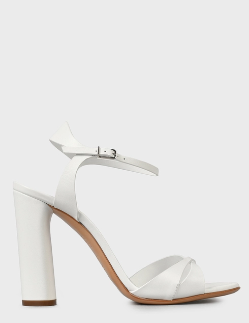 женские белые Босоножки Casadei 766-white - фото-6