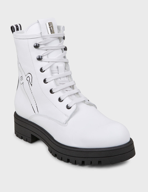 белые Ботинки Cesare Paciotti 66324-silver-white