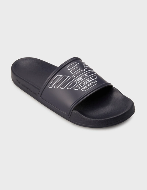 синие Шлепанцы Emporio Armani XVPS11-XR273-K578_blue