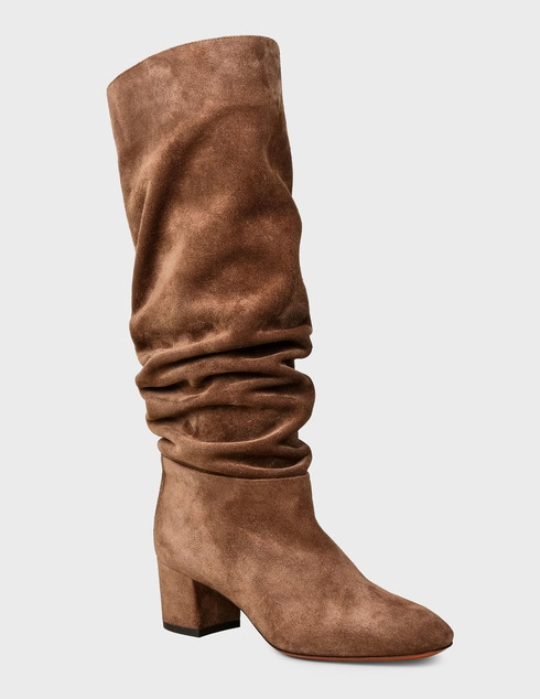коричневые Сапоги Santoni Sant-AW19-20-WSTC58216HI2SAEAS62-brown