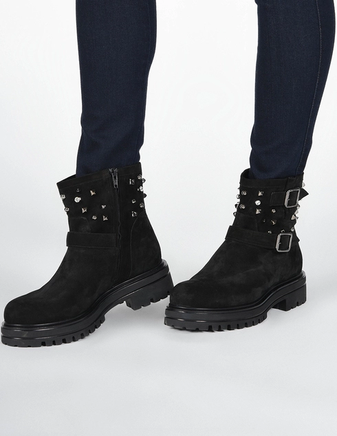 черные Ботинки Albano 8129-black