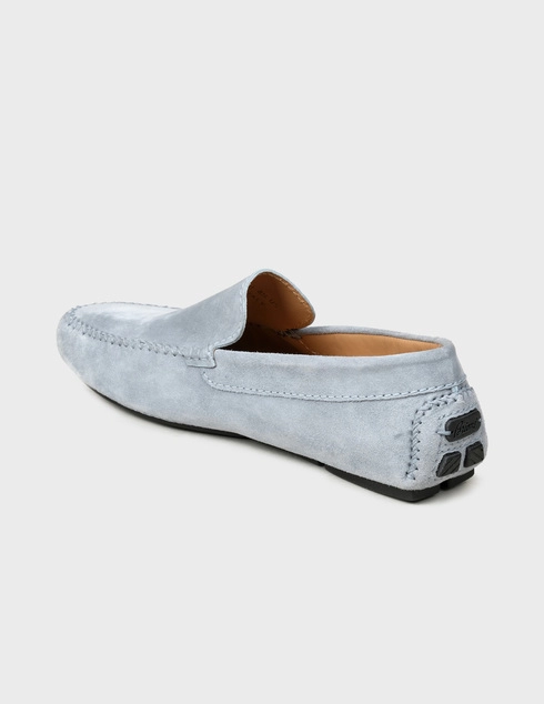 мужские голубые Мокасины Brioni Br-QYPL0L-P8712-4900-blue - фото-2