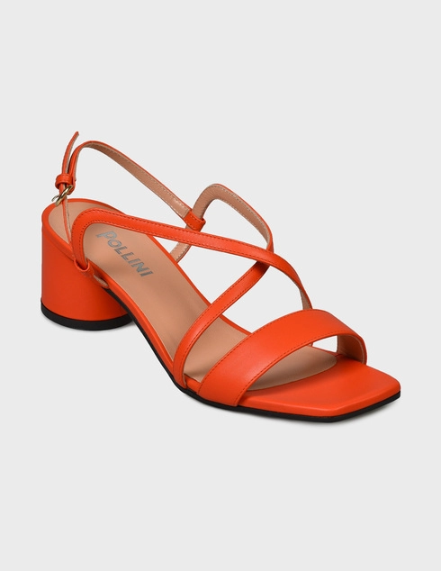 оранжевые Босоножки Pollini 1622_orange