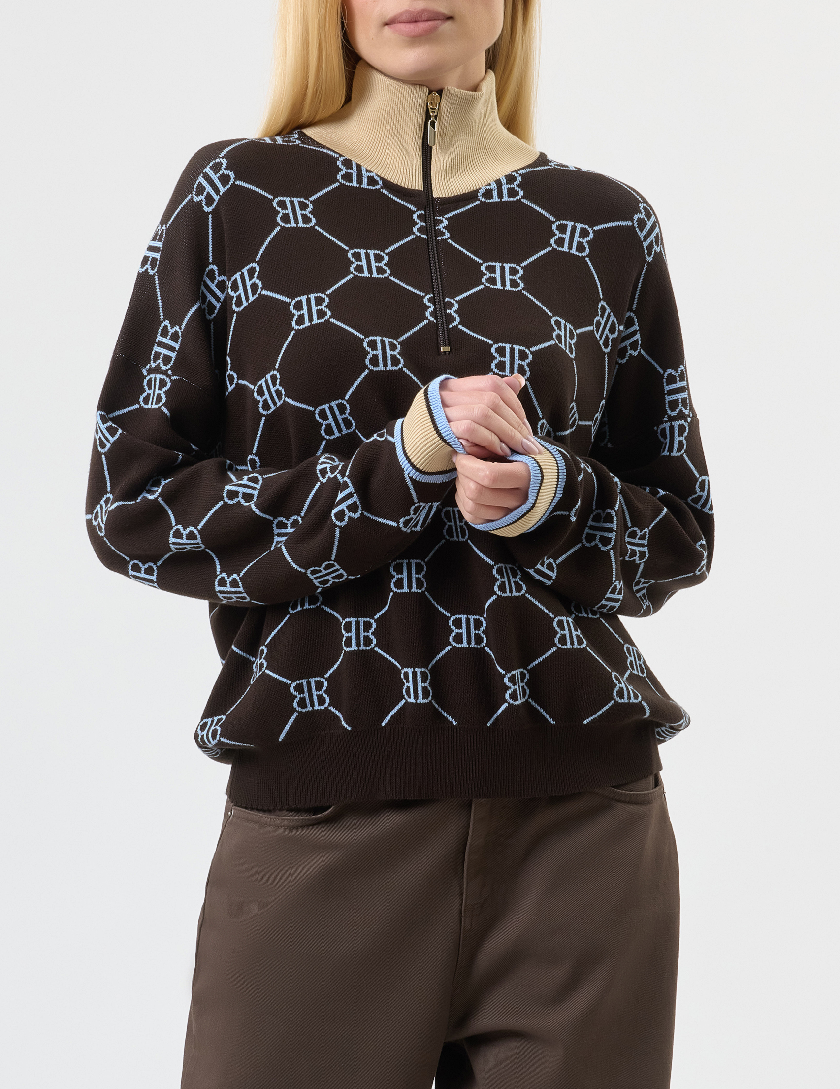 

Свитер, Коричневый