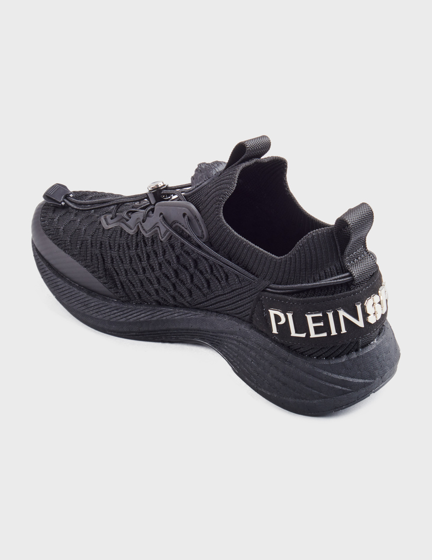 женские черные Кроссовки Plein Sport USC0751STE003N-02 - фото-2