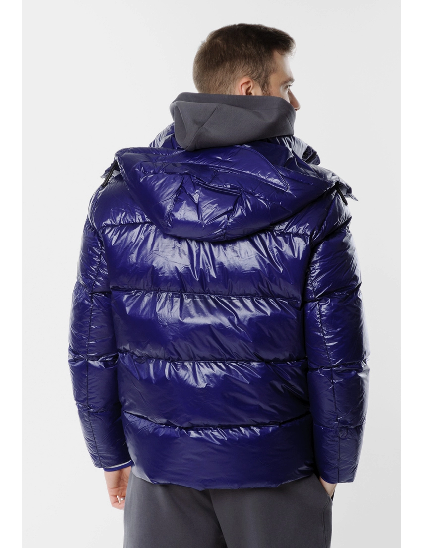 【ミラノ購入】EMPORIO ARMANI ラムレザー2010 アーカイブ Куртка Emporio Armani ML 08.54.09_191433 (Синий) в интернет