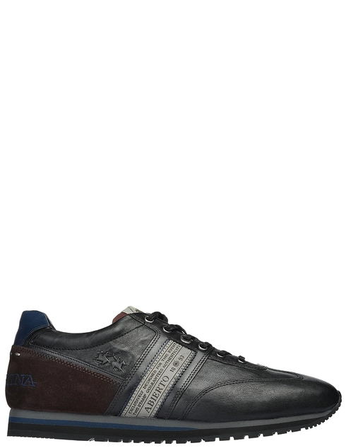 мужские черные Кроссовки La Martina N6050_black - фото-2
