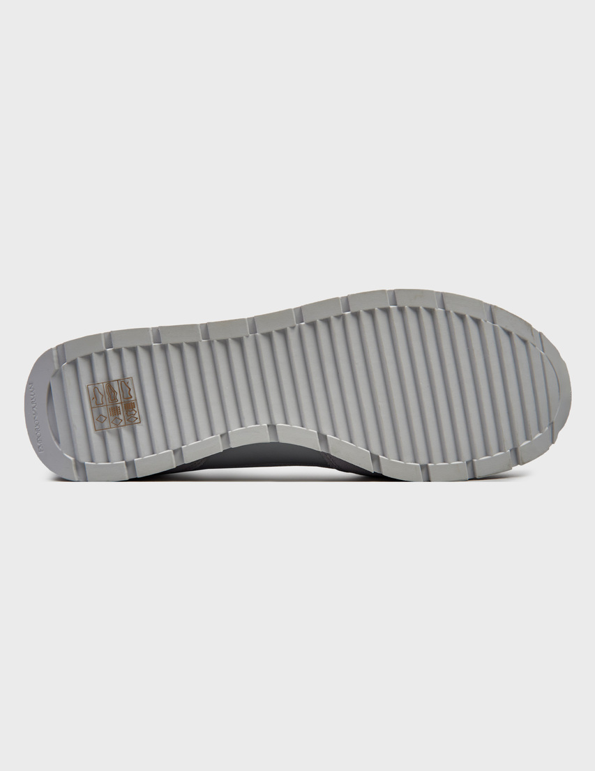 серые Кроссовки Emporio Armani 058-lunar_gray размер - 39; 40