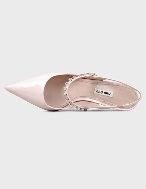 розовые женские Босоножки Miu Miu 5I006CF0LOZ-20-pink 22680 грн