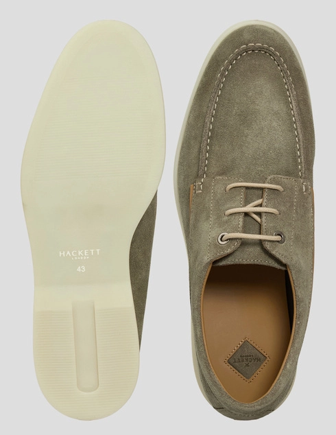 зеленые Туфли Hackett London HMS21472-706_green размер - 42; 43