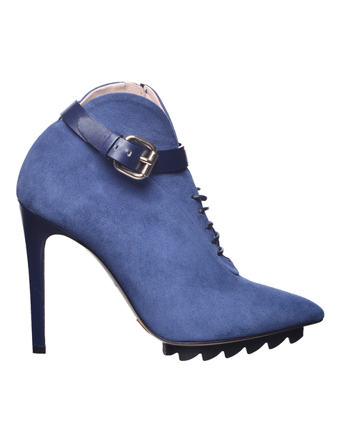 женские голубые Ботинки Giorgio Fabiani 1030-blue - фото-2