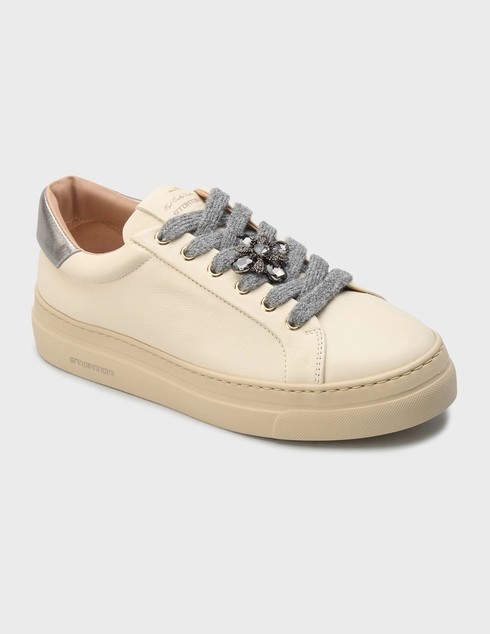бежевые Кеды Stokton AGR-223-d_beige